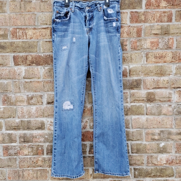 Lucky Brand Denim - Lucky Brand Dungarees distressed jeans size 6